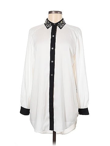 Black Label by Chico's Long Sleeve Blouse (view 1)
