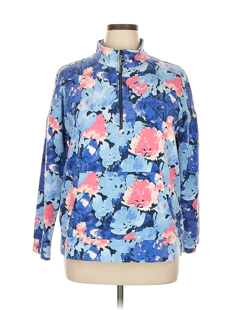 Jacket Windbreaker By Talbots In Coral, Size: M main image 0