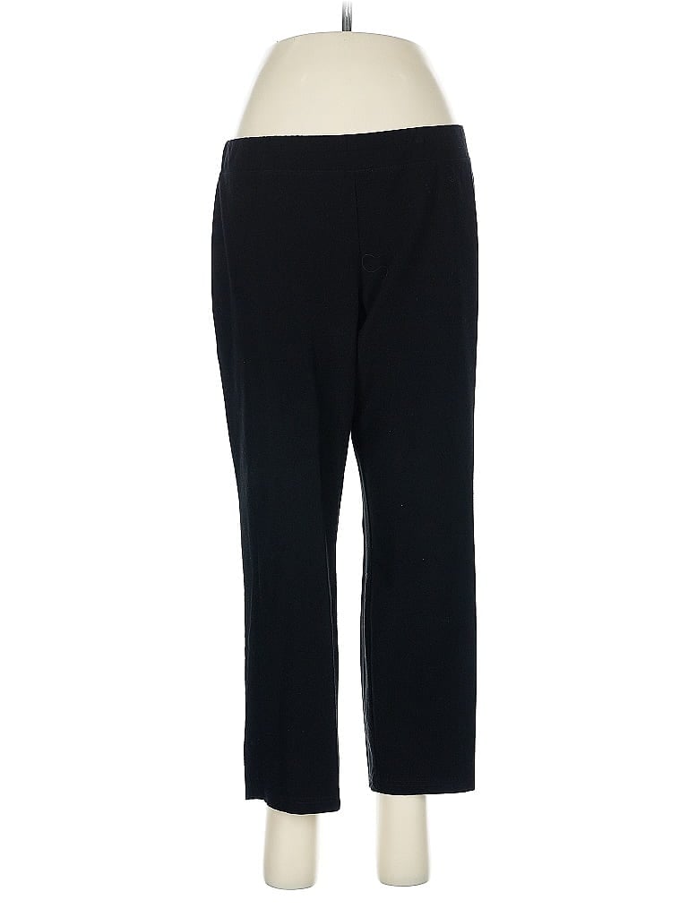 Pre-owned Eileen Fisher Active Pants In Black