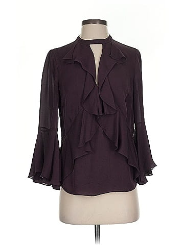 Cinq à Sept 3/4 Sleeve Silk Top (view 1)