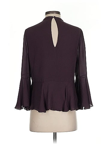 Cinq à Sept 3/4 Sleeve Silk Top (view 2)