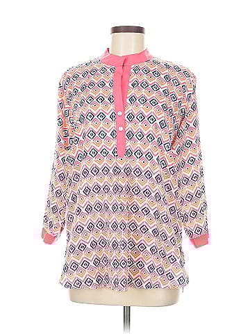 Rock Flower Paper 3/4 Sleeve Blouse (view 1)