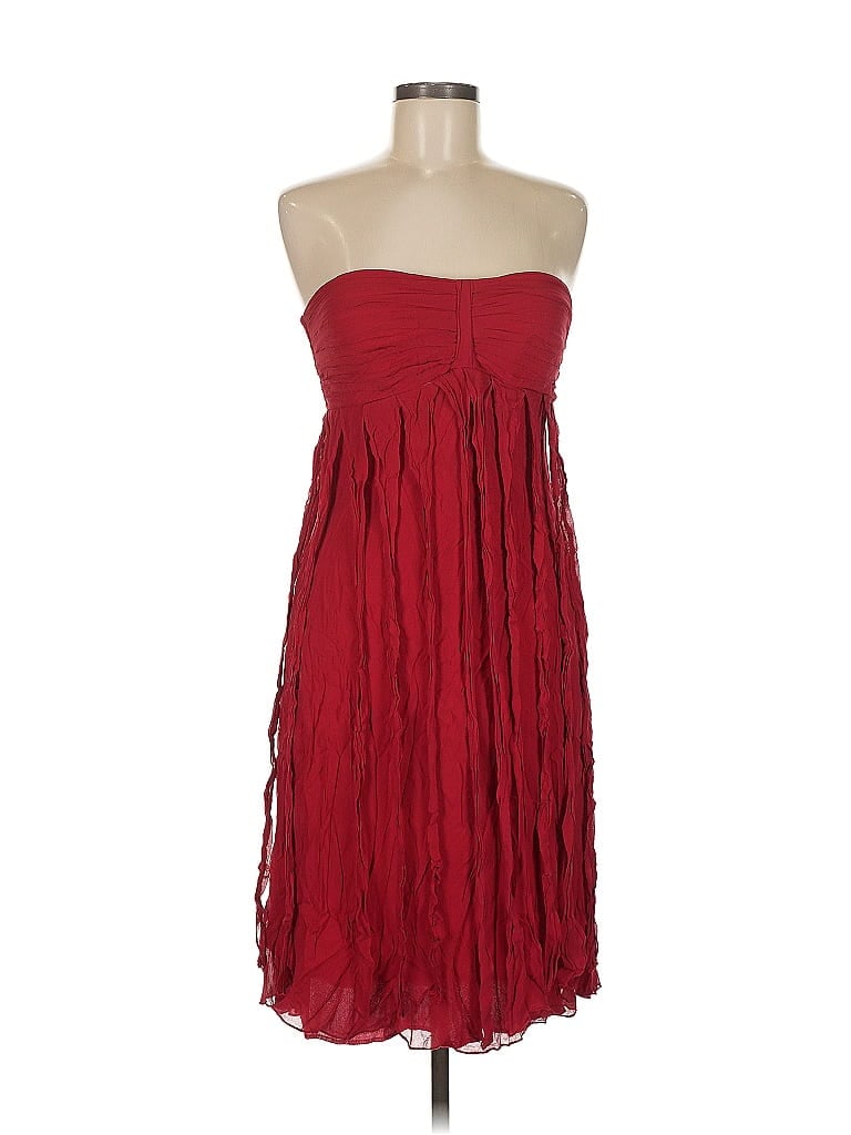 Pre-owned Sangria Cocktail Dress In Red