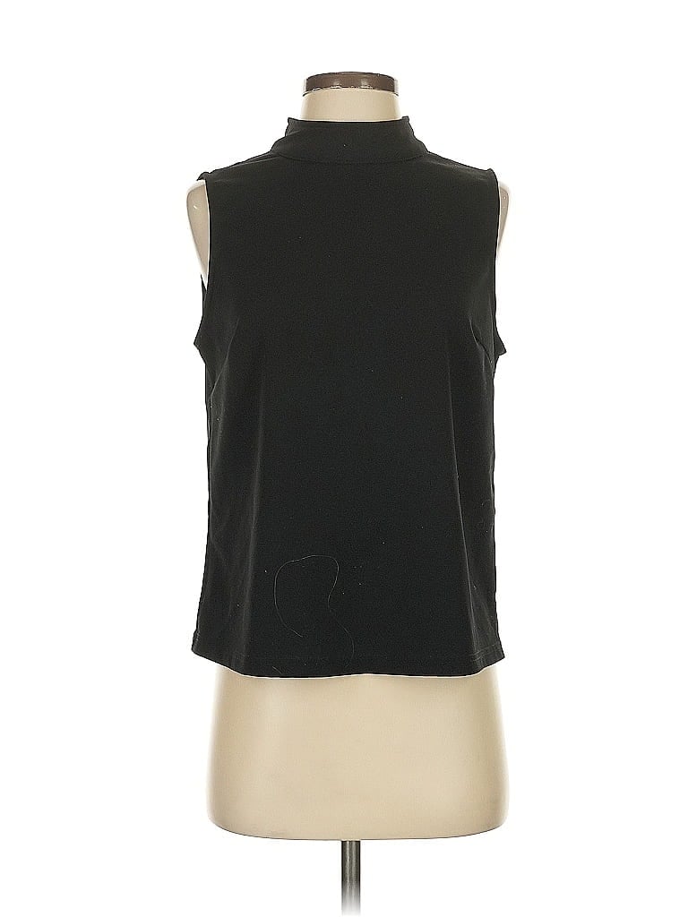 Click to view more detailed imagery on our partner's website Pre-owned Melloday Sleeveless Blouse In Black