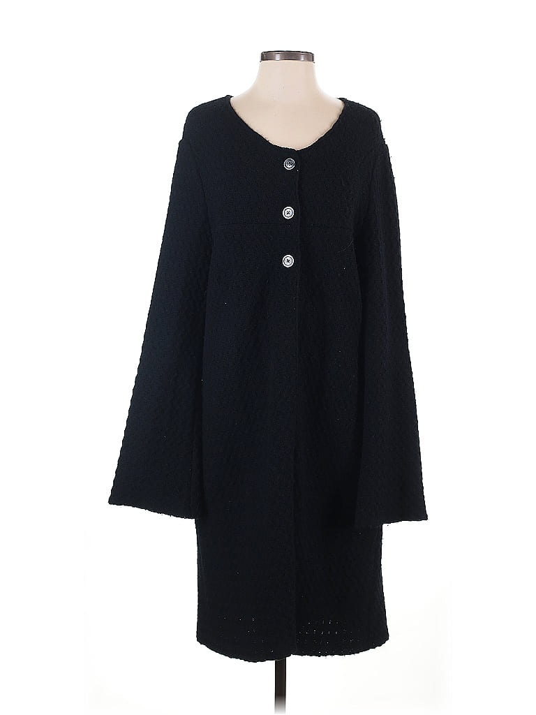 Isabella Bird 100 Wool Black Wool Cardigan Size M 70 off ThredUp