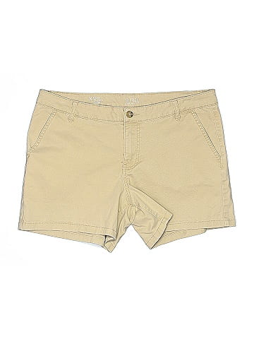 a.n.a. A New Approach Khaki Shorts (view 1)