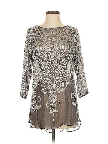 Calypso St. Barth 3/4 Sleeve Blouse (view 1)