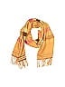 Unbranded Plaid Yellow Orange Scarf One size - photo 1