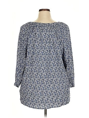 Jones & Co 3/4 Sleeve Blouse (view 2)