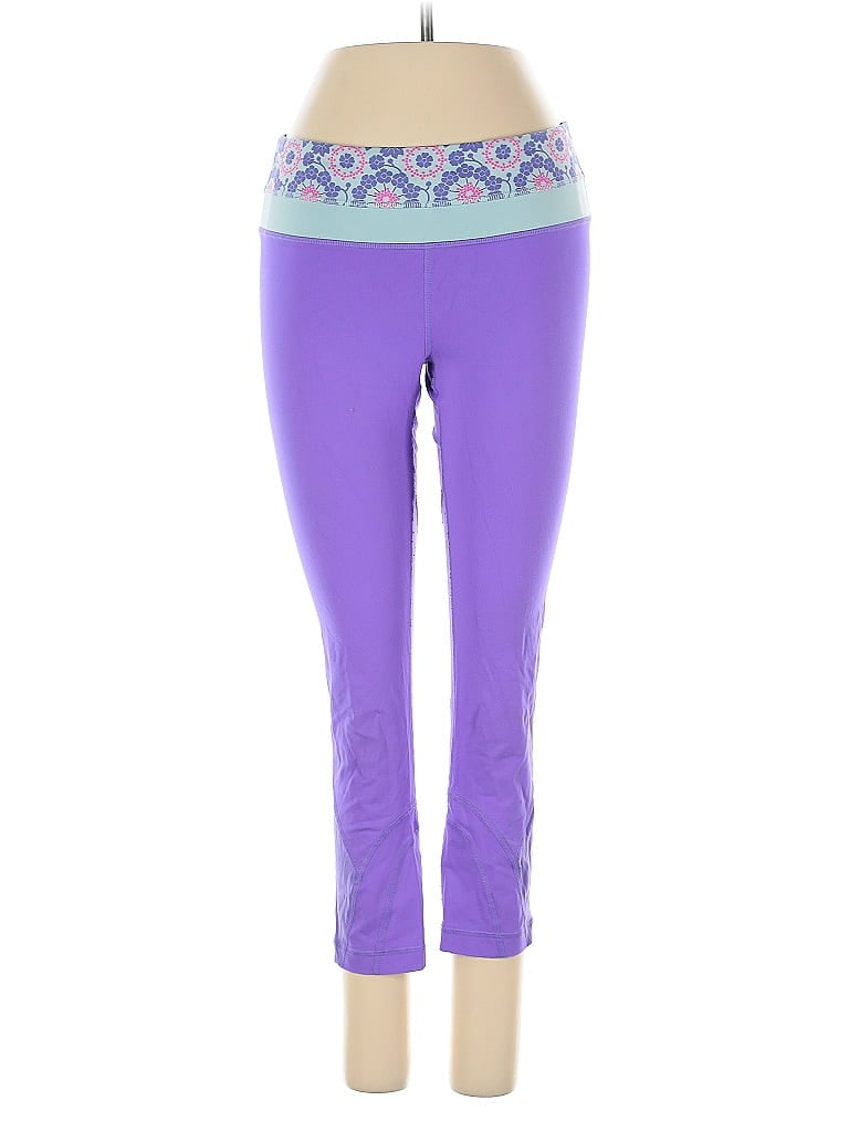 LULULEMON ATHLETICA Pre-owned Active Pants In Purple