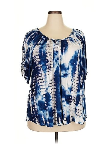 Kim & Cami Short Sleeve Blouse (view 1)