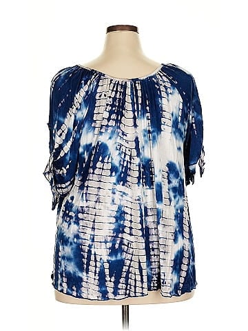 Kim & Cami Short Sleeve Blouse (view 2)