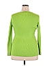 Carmen Carmen Marc Valvo Green Pullover Sweater Size 2X - photo 2