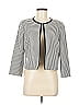 Tahari by ASL 100% Polyester Houndstooth Ivory Blazer Size 8 (petite) - photo 1