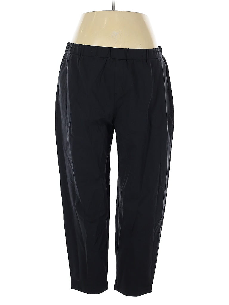 Cozy Earth Solid Black Active Pants Size XXL - photo 1
