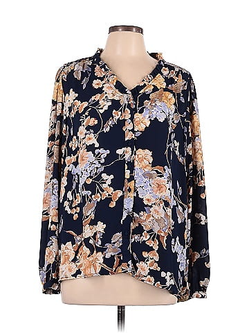 Well Worn Long Sleeve Blouse (view 1)
