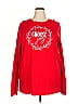 Bella + Canvas 100% Cotton Red Long Sleeve T-Shirt Size 3X - photo 1