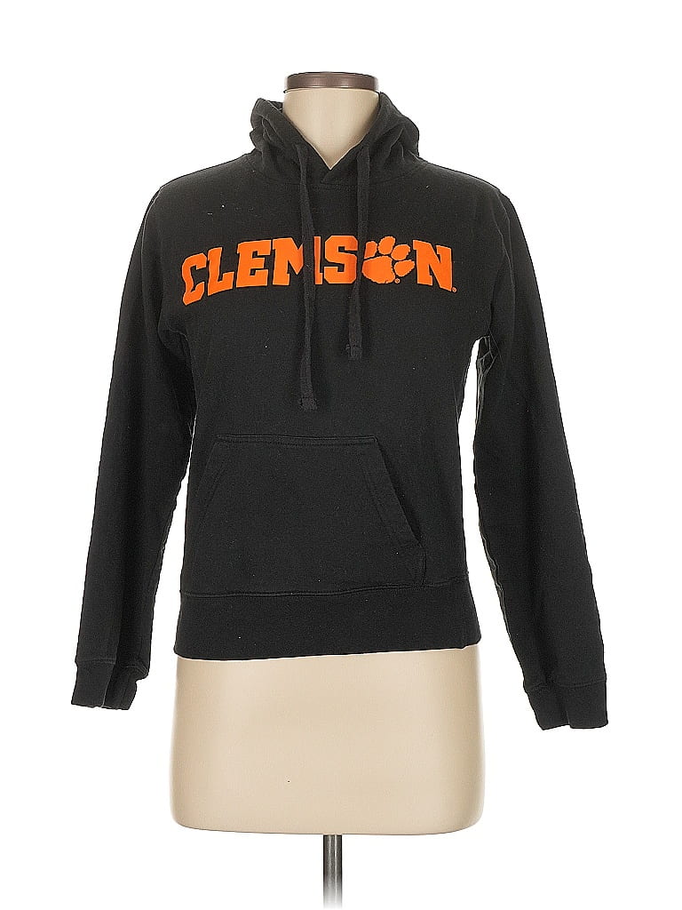 Pre-owned Assorted Brands Pullover Hoodie In Black