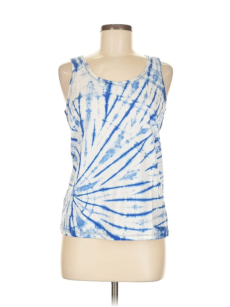 Débardeur Top Electre Paris En Coton Bleu Marine - Taille 40/M - Occasion Très Bon État