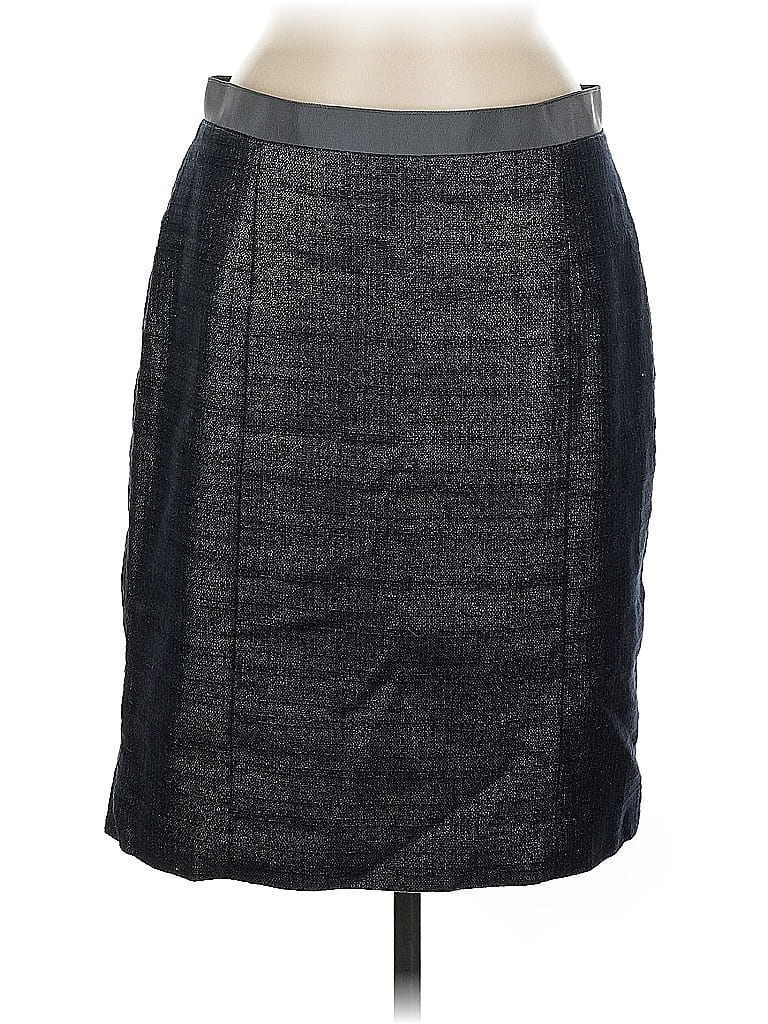 Pre-owned Ann Taylor Loft Formal Skirt In Gray