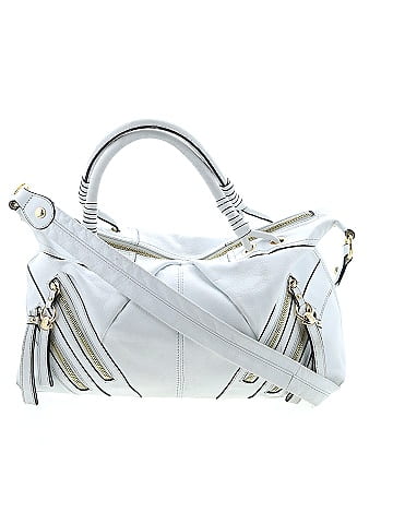 B Makowsky Leather Satchel (view 1)