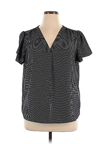 Hilary Radley Short Sleeve Blouse (view 1)
