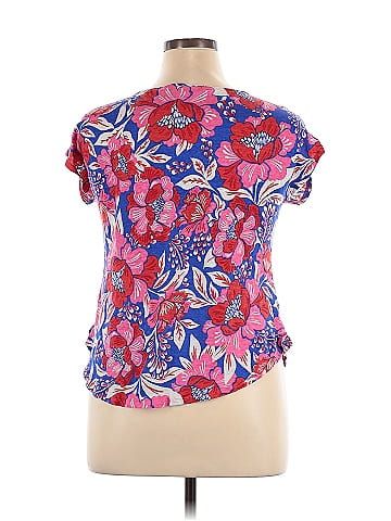 Sigrid Olsen Short Sleeve Blouse (view 2)