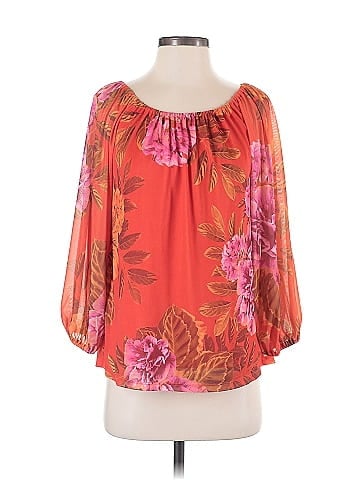 G by Giuliana Rancic 3/4 Sleeve Blouse (view 1)