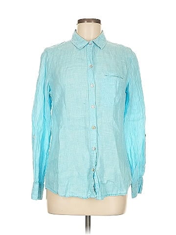 Foxcroft Long Sleeve Button-Down Shirt (view 1)