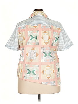 Lands' End Short Sleeve Blouse (view 2)