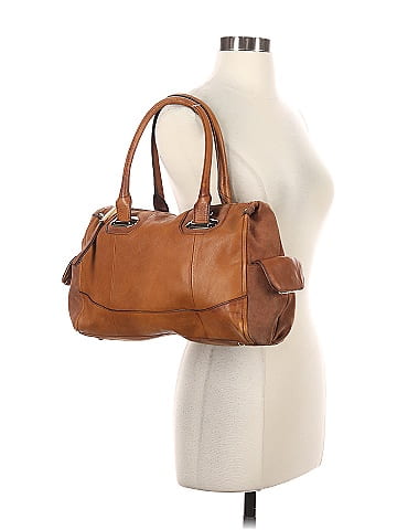 B Makowsky Leather Satchel (view 2)