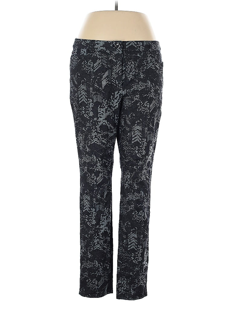 Pre-owned Per Se By Carlisle Casual Pants In Blue