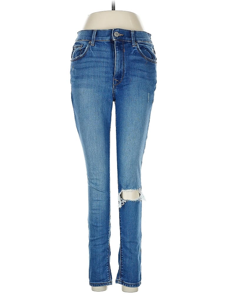 Pre-owned Express Jeans In Blue