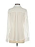 Express 100% Polyester Ivory Long Sleeve Blouse Size S - photo 2