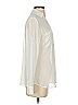 Express 100% Polyester Ivory Long Sleeve Blouse Size S - photo 4