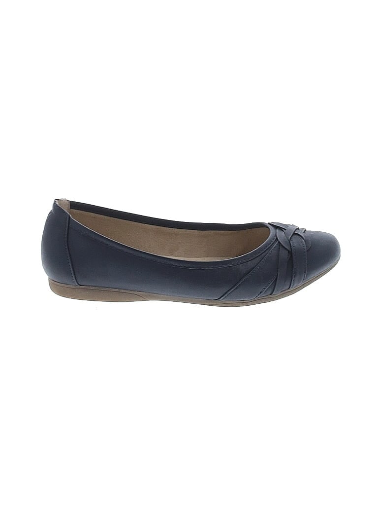 G.H. Bass & Co. Blue Flats Size 7 - photo 1