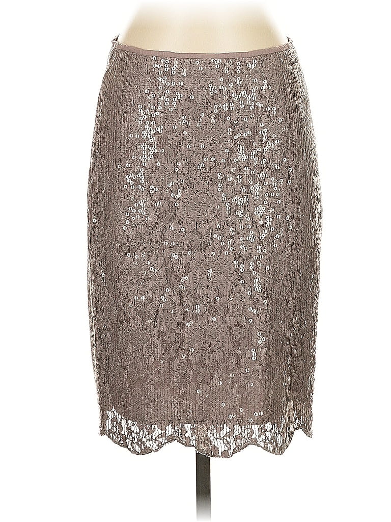 Pre-owned Baraschi Formal Skirt In Silver
