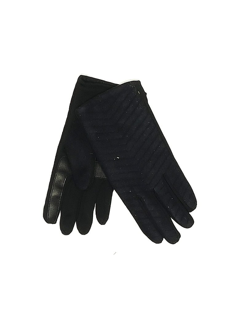 Isotoner Black Gloves Size S - photo 1