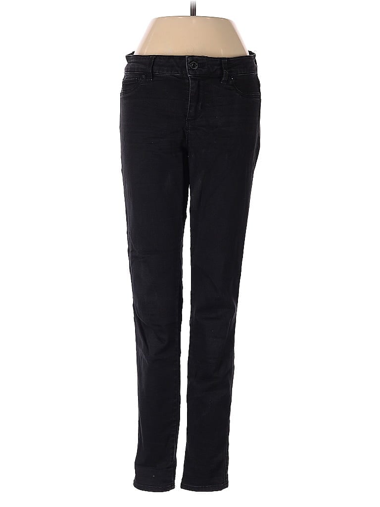Pre-owned White House Black Market Jeans In Black