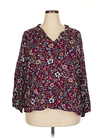 Lane Bryant 3/4 Sleeve Blouse (view 1)