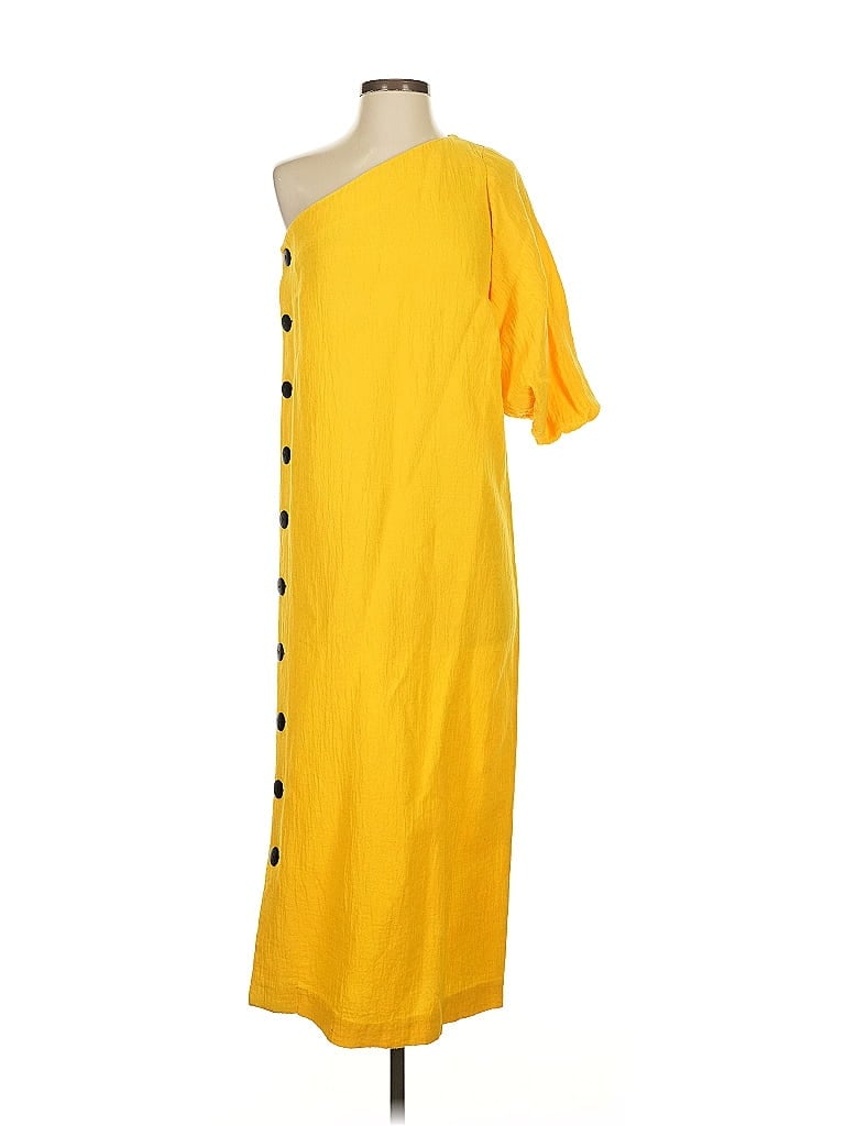 Mara Hoffman Yellow Casual Dress Size 0 - photo 1