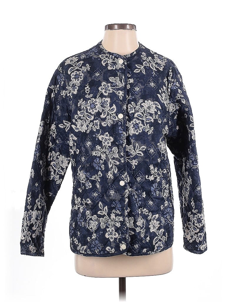 Pre-owned Mng Jacket In Blue