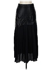 Commense Faux Leather Skirt
