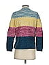 Barbour Color Block Blue Wool Pullover Sweater Size 4 - photo 2