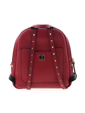 MCM Mini Duchess Polke Studs Leather Backpack (view 2)