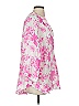 9 Seed 100% Cotton Tie-dye Pink 3/4 Sleeve Blouse Size S - photo 4