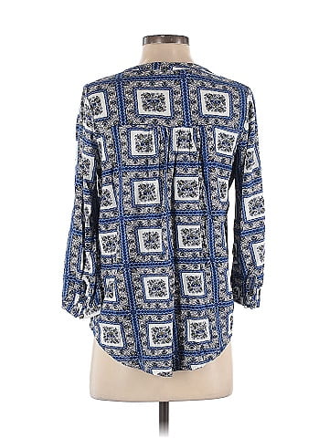 Porridge 3/4 Sleeve Blouse (view 2)