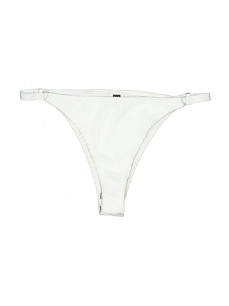Love & Other Things White Swimsuit Bottoms Size M - photo 1