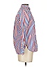 J.Crew 100% Cotton Stripes White Blue Long Sleeve Button-Down Shirt Size 00 - photo 4