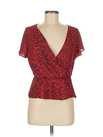 Fame And Partners Short Sleeve Blouse (view 1)